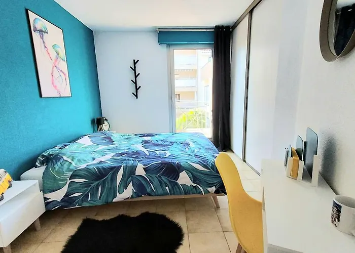 2 Chambres, A 100m De La Plage, 7 Nuits Minimum Haute Saison, 2 Nuits Minimum Basse Saison سانت ماكسيم